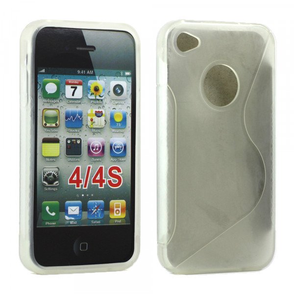 Wholesale iPhone 4S S Gel case (Clear)